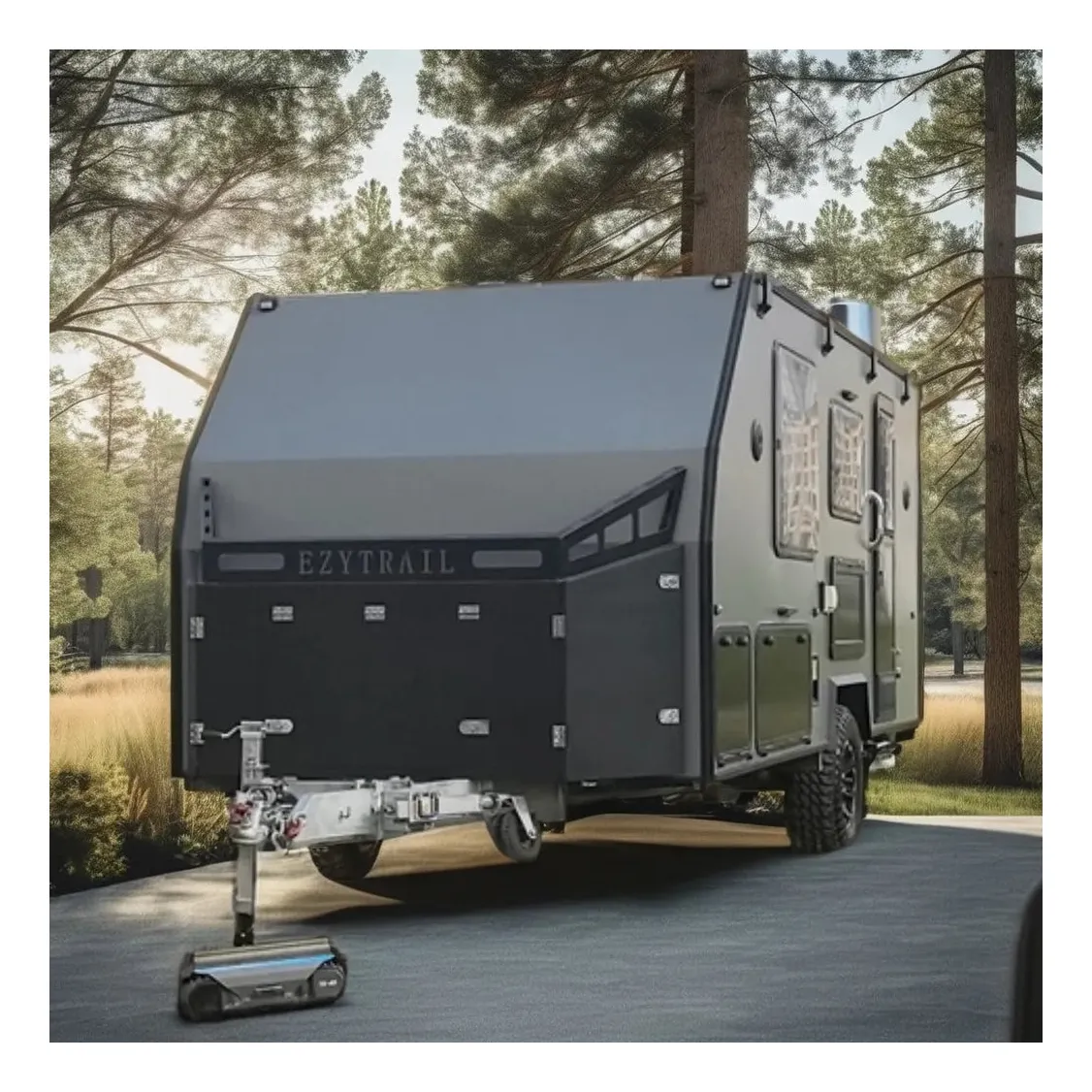 Optitec All Terrain Heavy Duty Caravan Remote Controlled Mover 2500Kg Inc 50mm Drawbar Bracket - Image 8