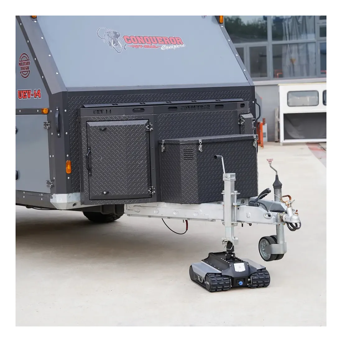 Optitec All Terrain Heavy Duty Caravan Remote Controlled Mover 4500Kg Inc 50mm Drawbar Bracket - Image 6