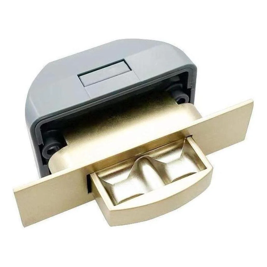 Karina Push Lock Cabinet Handle French Gold - Image 3