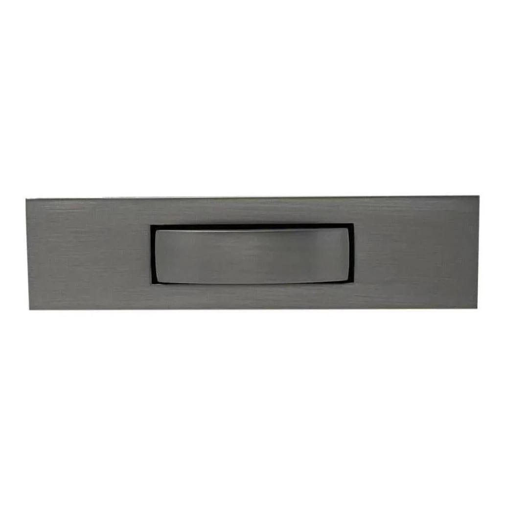 Karina Push Lock Cabinet Handle Gunmetal Grey - Image 4