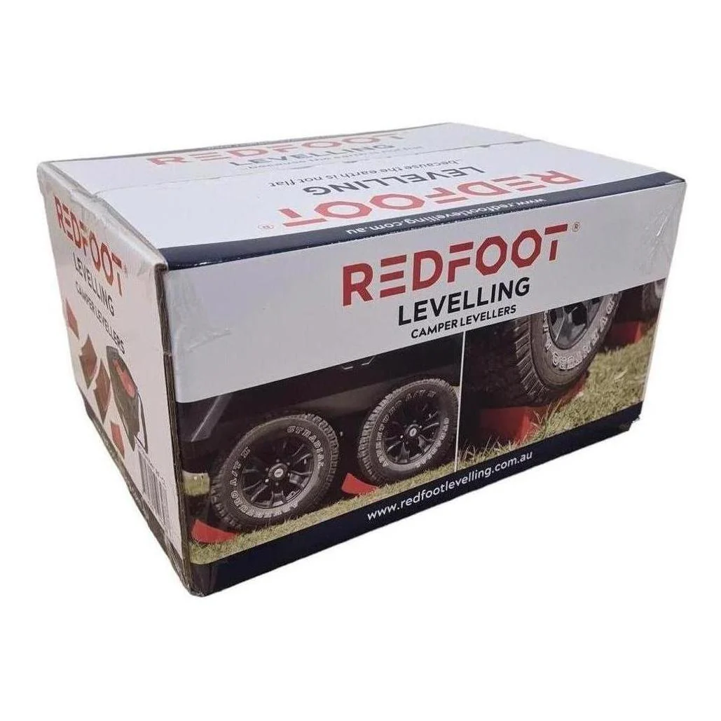Redfoot Levelling Kit - 2 x Levellers, 2 x Chooks, 2 x Rubber Mats inc Carry Bag - Image 10