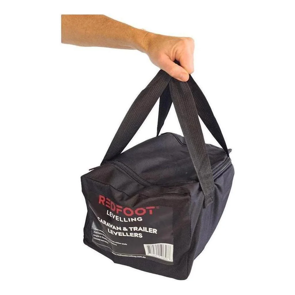 Redfoot Levelling Kit - 2 x Levellers, 2 x Chooks, 2 x Rubber Mats inc Carry Bag - Image 7