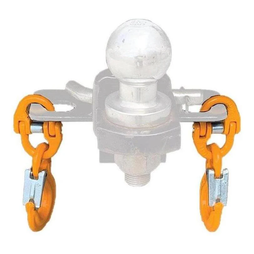 Schutts 6mm 2 Tonne Tow Kit Connecting Links Inc Eye Type Sling Hook and Safety Latch