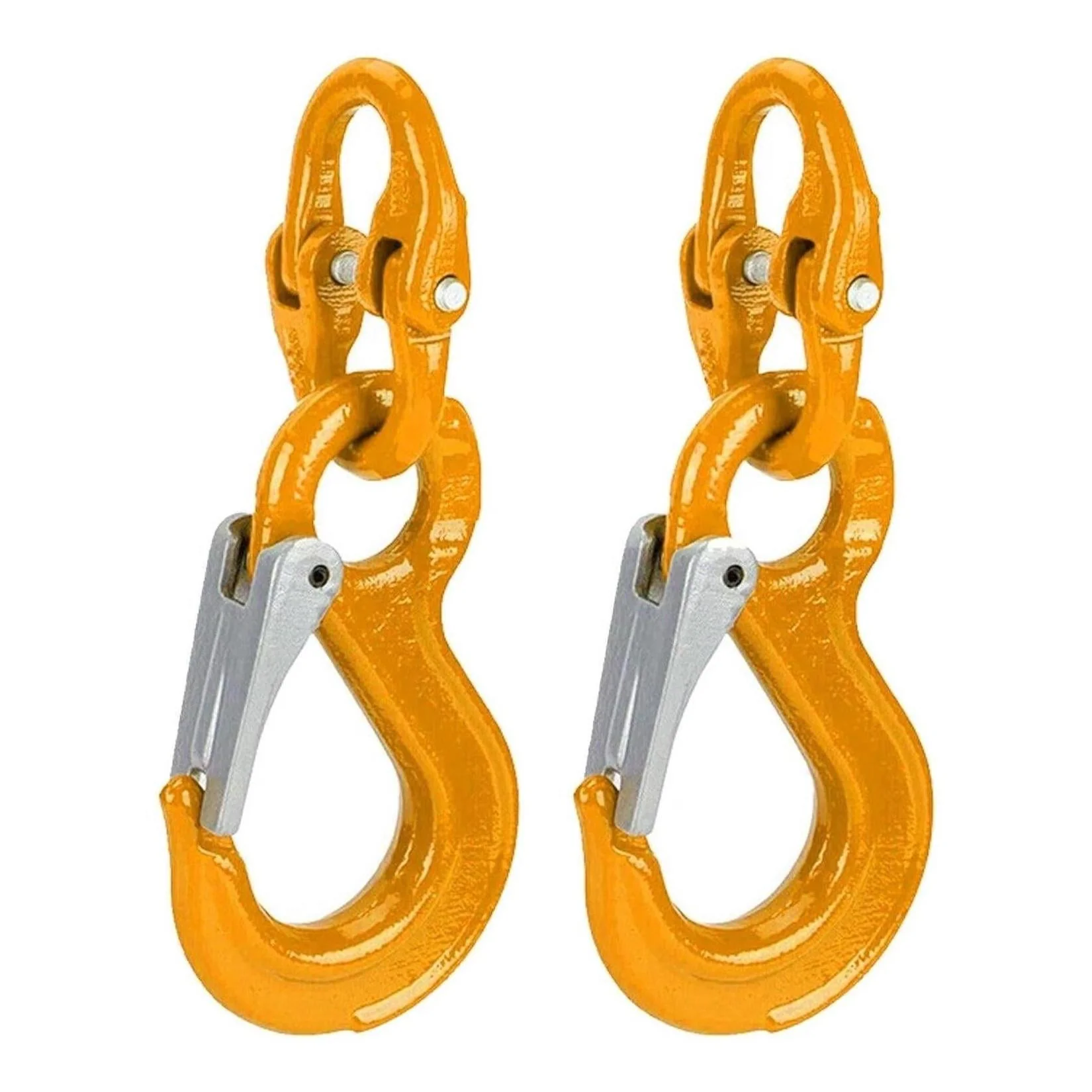 Schutts 6mm 2 Tonne Tow Kit Connecting Links Inc Eye Type Sling Hook and Safety Latch - Image 2