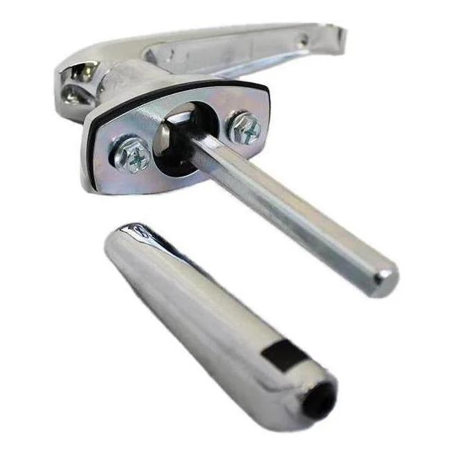 Schutts L-Handle Door Lock With Diecast Cam Inc Tongue and Key - Image 2