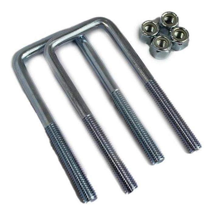 Schutts Square U-Bolt 145 x 47mm 1/2" x 2 Pack
