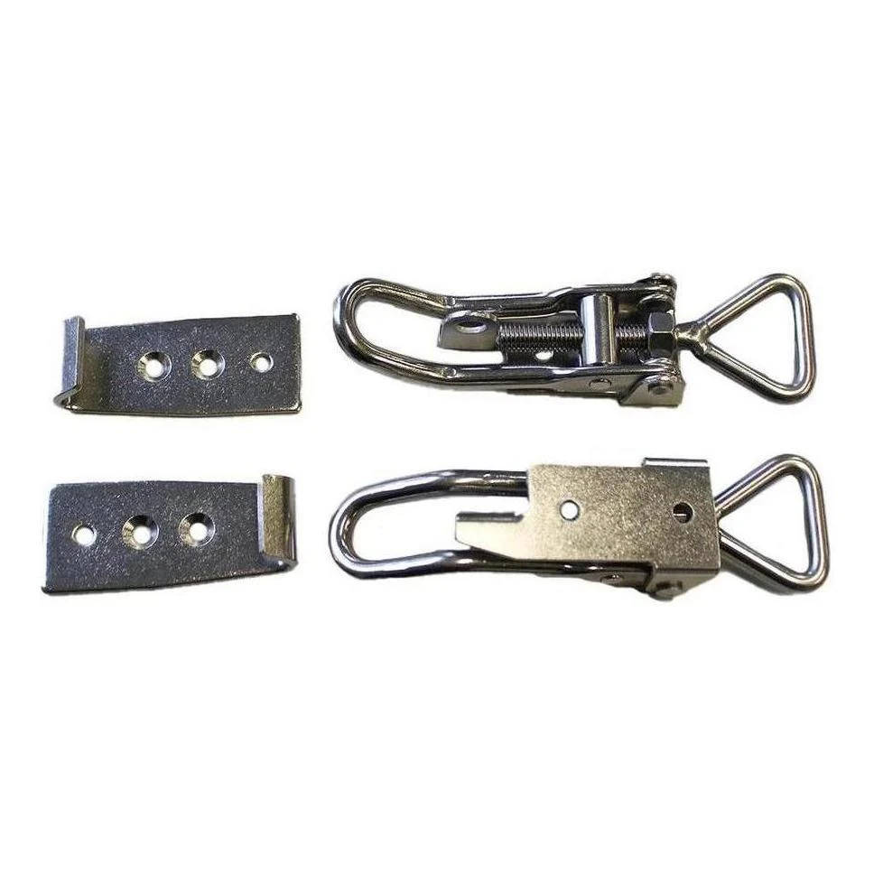 Schutts Toggle Latch Medium 125mm Stainless Steel Pair