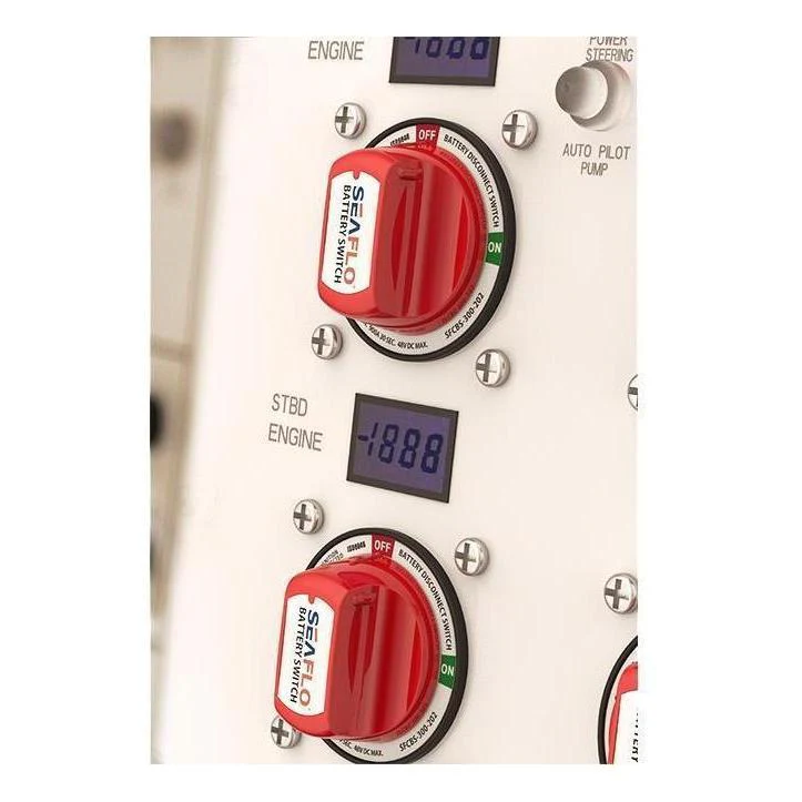 Seaflo 32V DC 4 Position Isolation Battery Switch - Image 5
