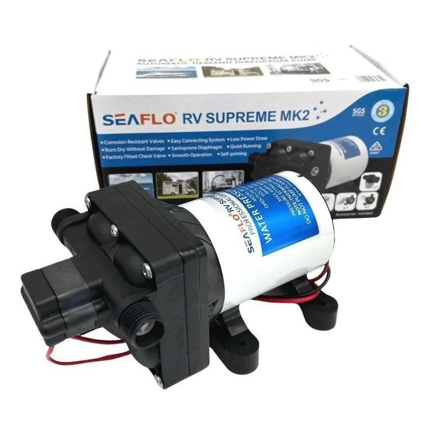 Seaflo RV Supreme MK2 Water Pump 12V 11.3LPM @ 55PSI - Image 4