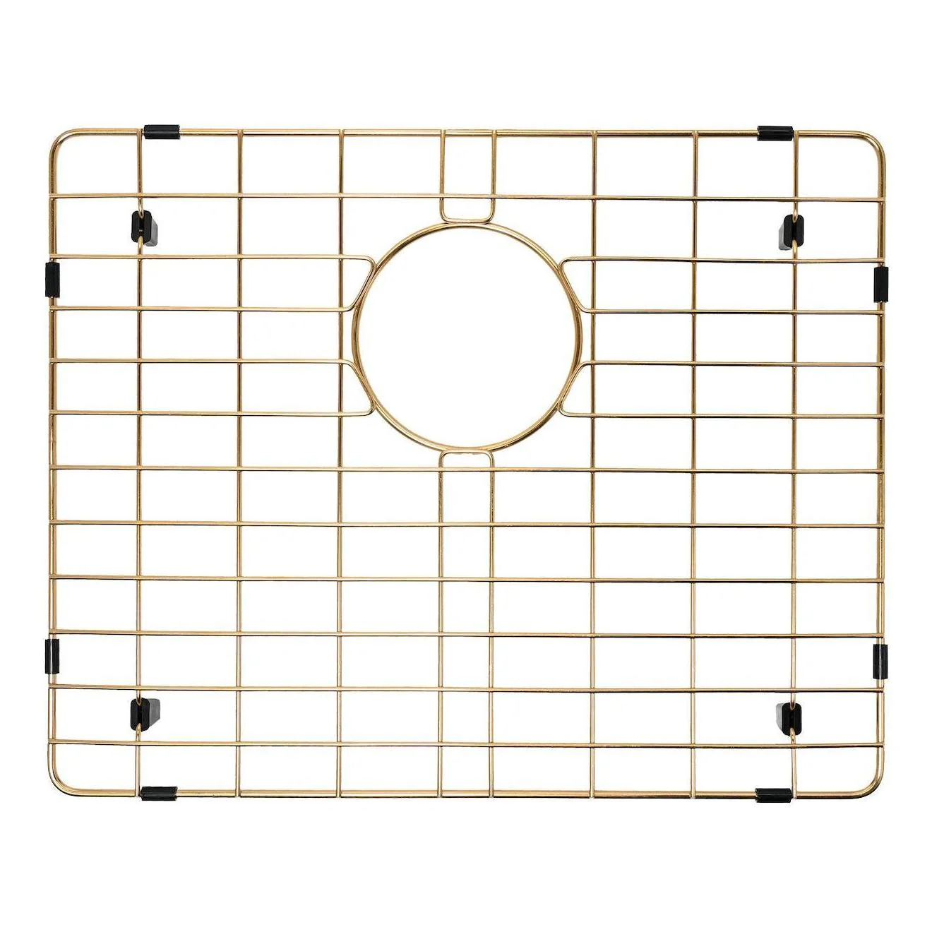 Belgique Sink Basin Protector Grid 300 - Stainless Steel French Gold
