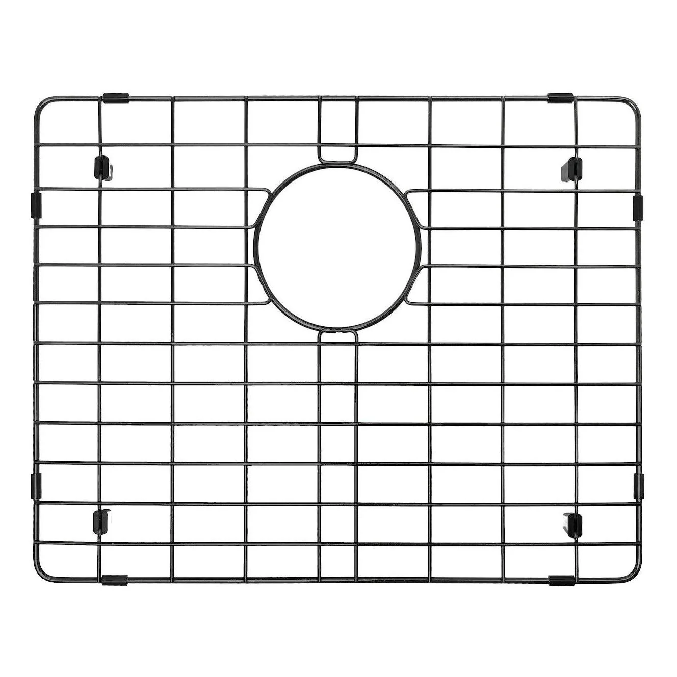 Belgique Sink Basin Protector Grid 540 - Stainless Steel Gun Metal