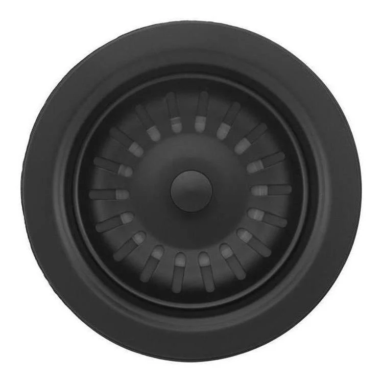 Sink Basin Waste Drain Strainer Black - Image 2