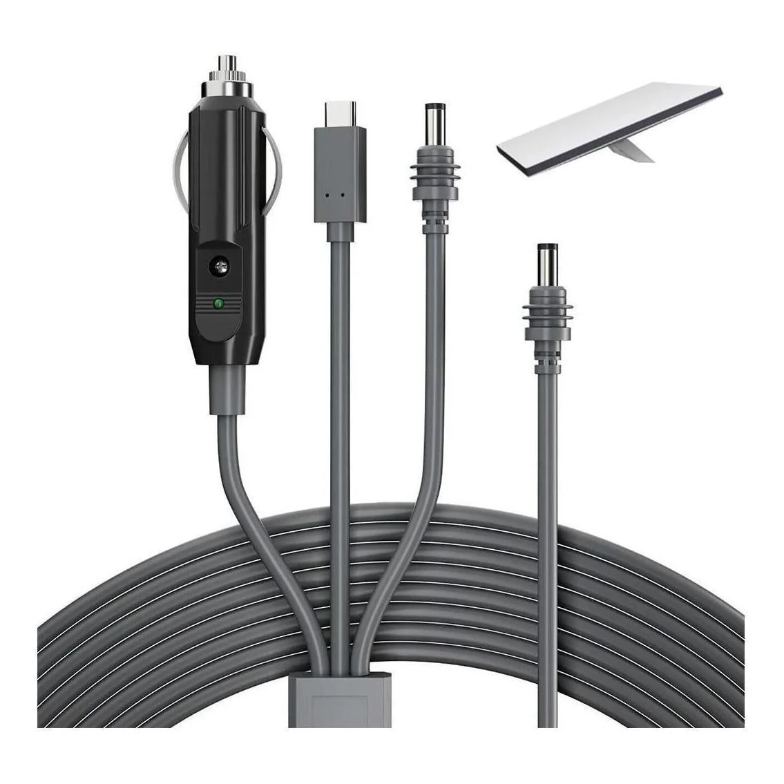 Starlink Mini 3 - In - 1 DC Charger to Car Charge/USB-C/DC Power Cable IP68 - 2 Meter - Image 2