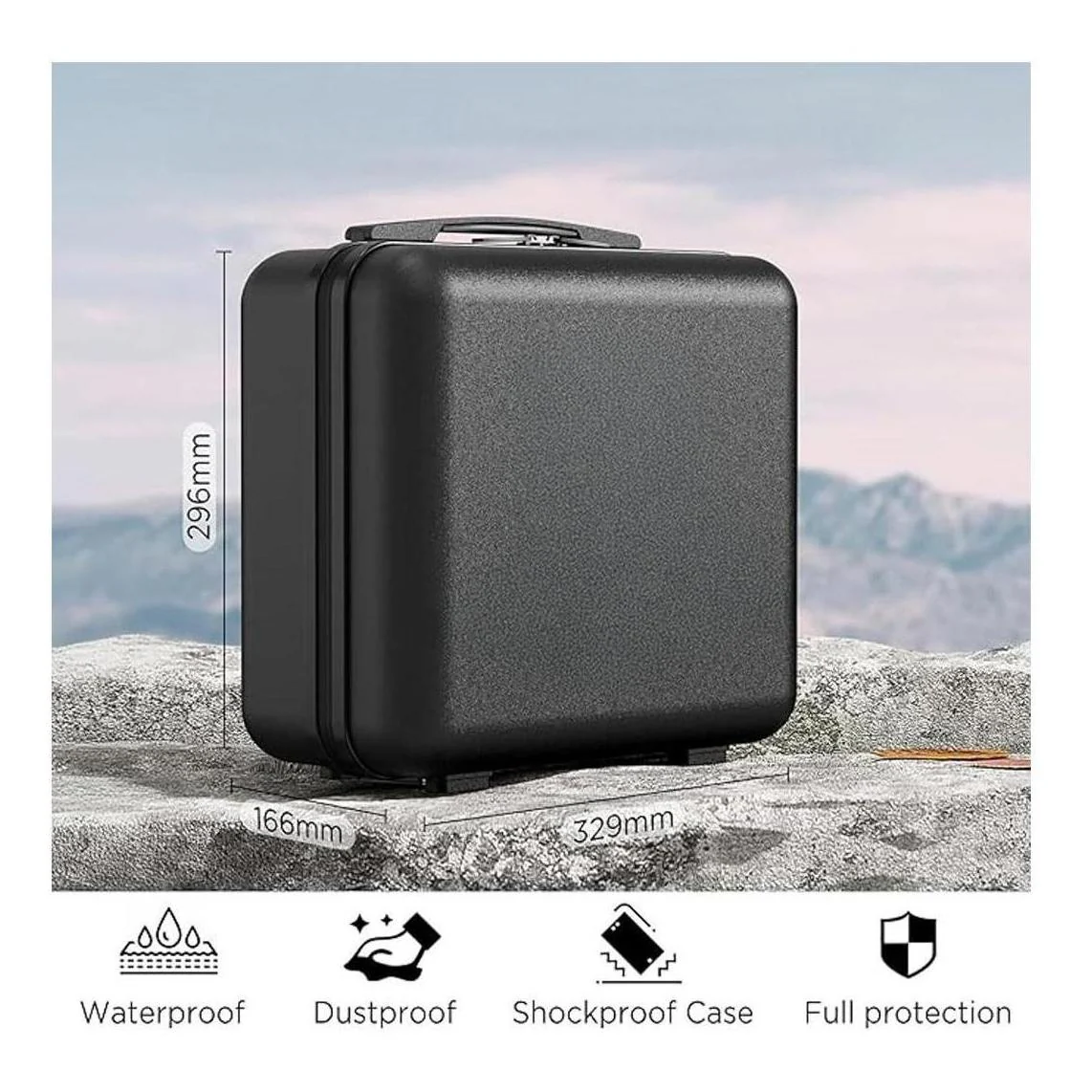Starlink Mini Eva Hard Shell Carry Case Black - Image 4