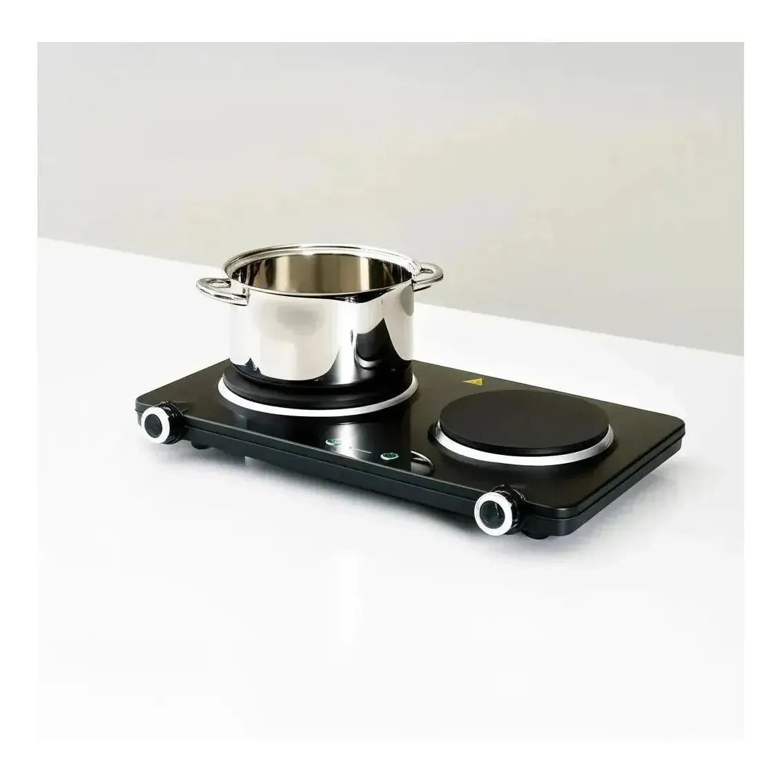 Westinghouse 1500W Twin Electric Cooktop Hot Plate 470 x 280 x 80mm - Image 7