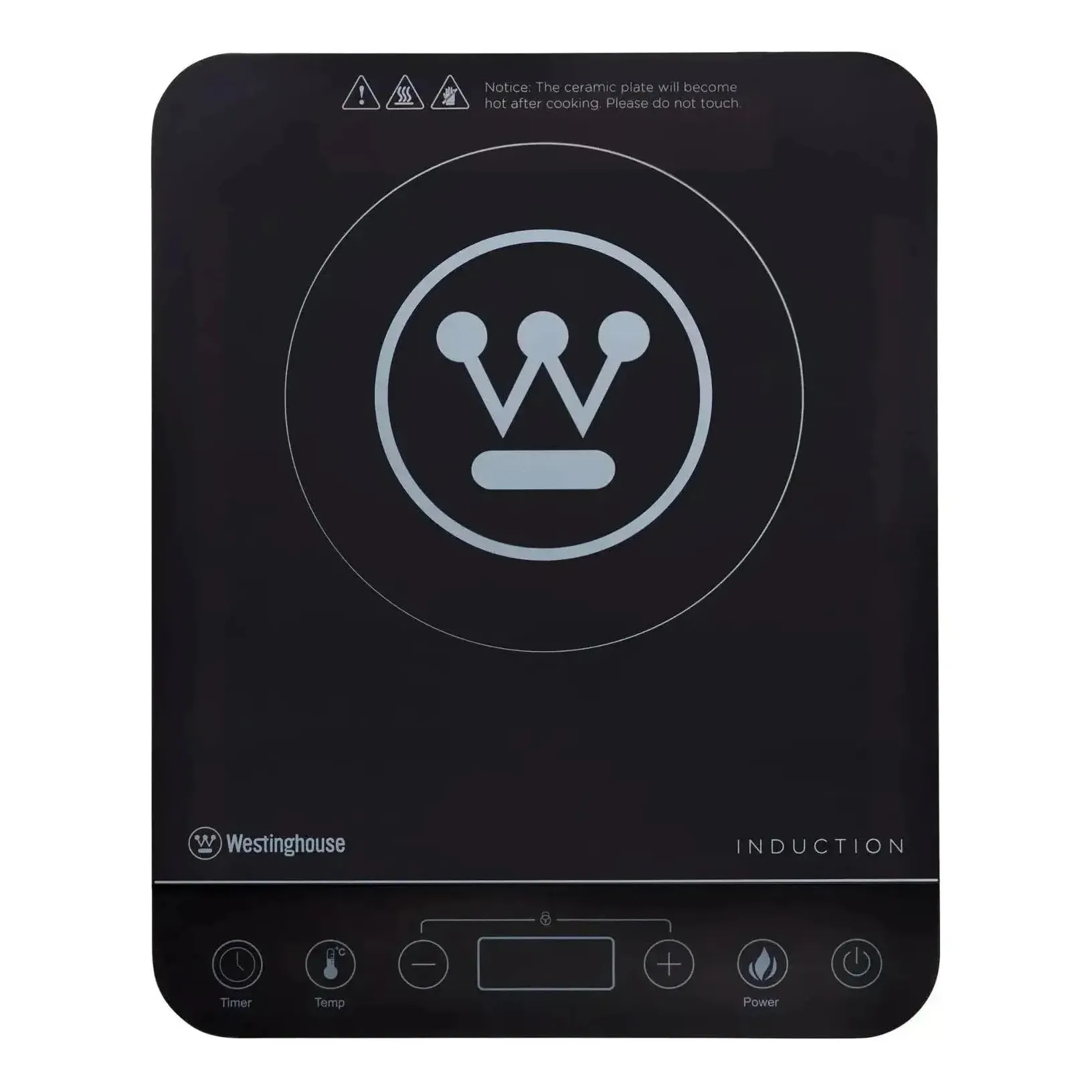 Westinghouse 2000W Single Induction Cooktop Hot Plate 290 x 370 x 40mm - Image 3