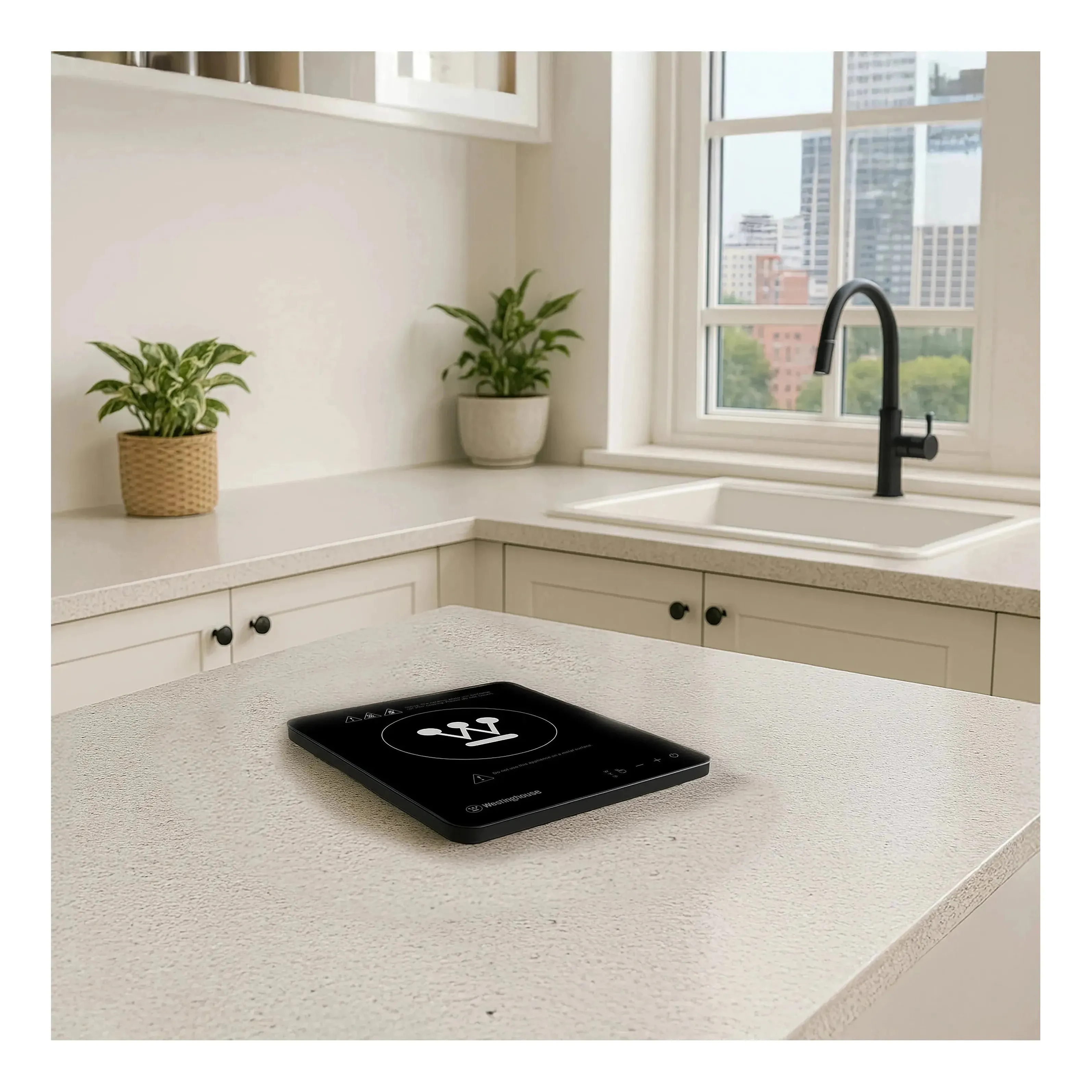 Westinghouse 2000W Single Induction Cooktop Hot Plate Super Slim 280 x 350 x 23mm - Image 10