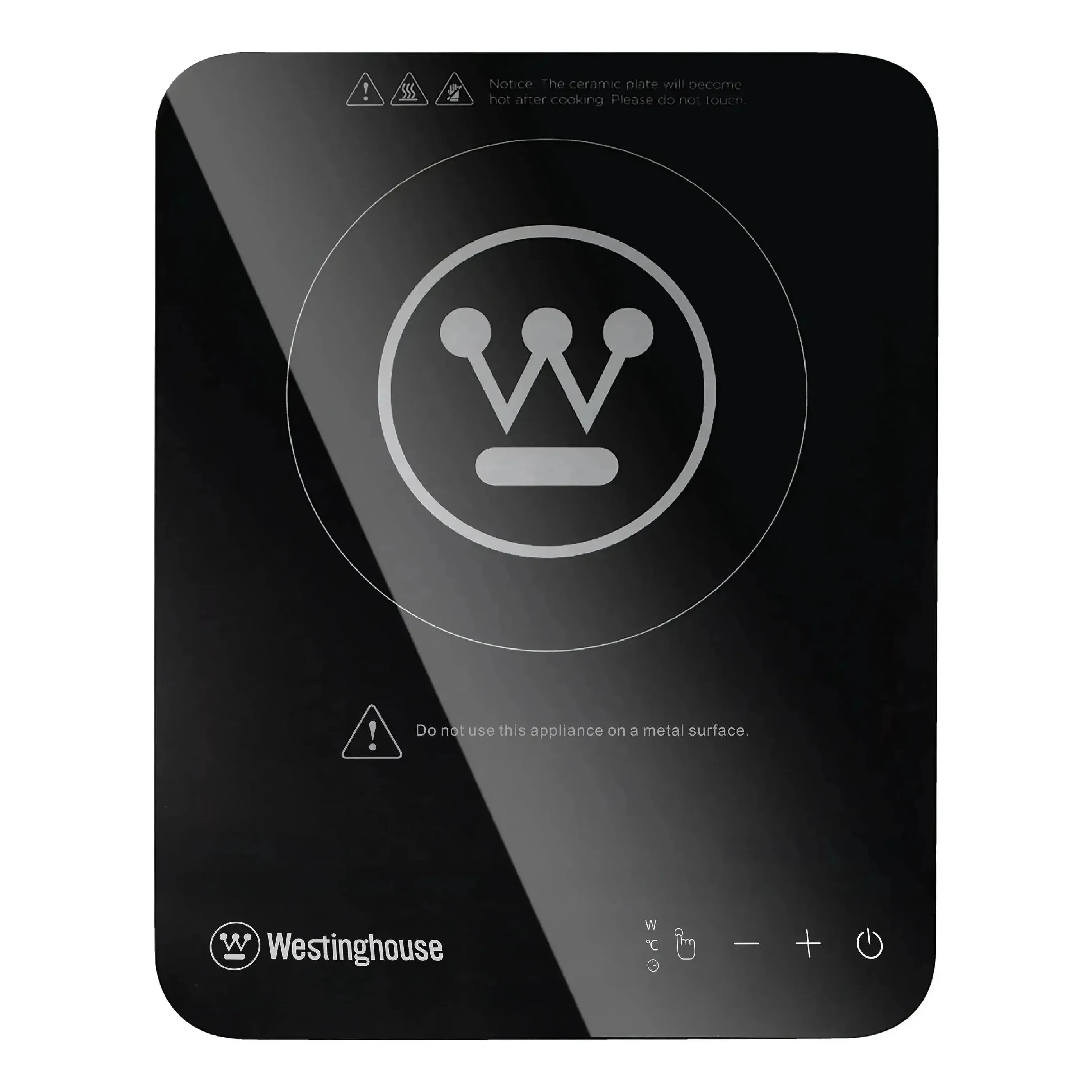 Westinghouse 2000W Single Induction Cooktop Hot Plate Super Slim 280 x 350 x 23mm - Image 3