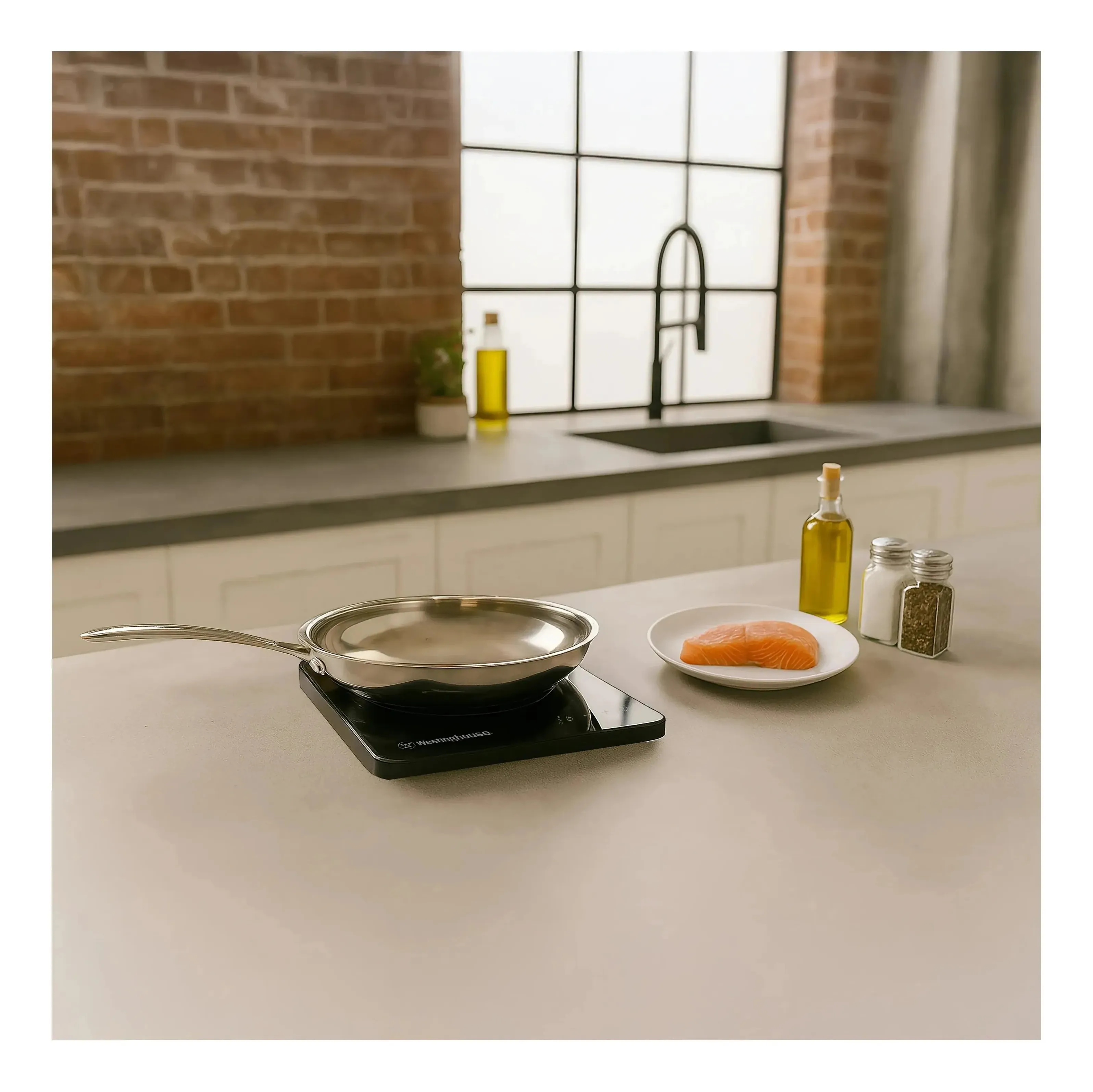 Westinghouse 2000W Single Induction Cooktop Hot Plate Super Slim 280 x 350 x 23mm - Image 7