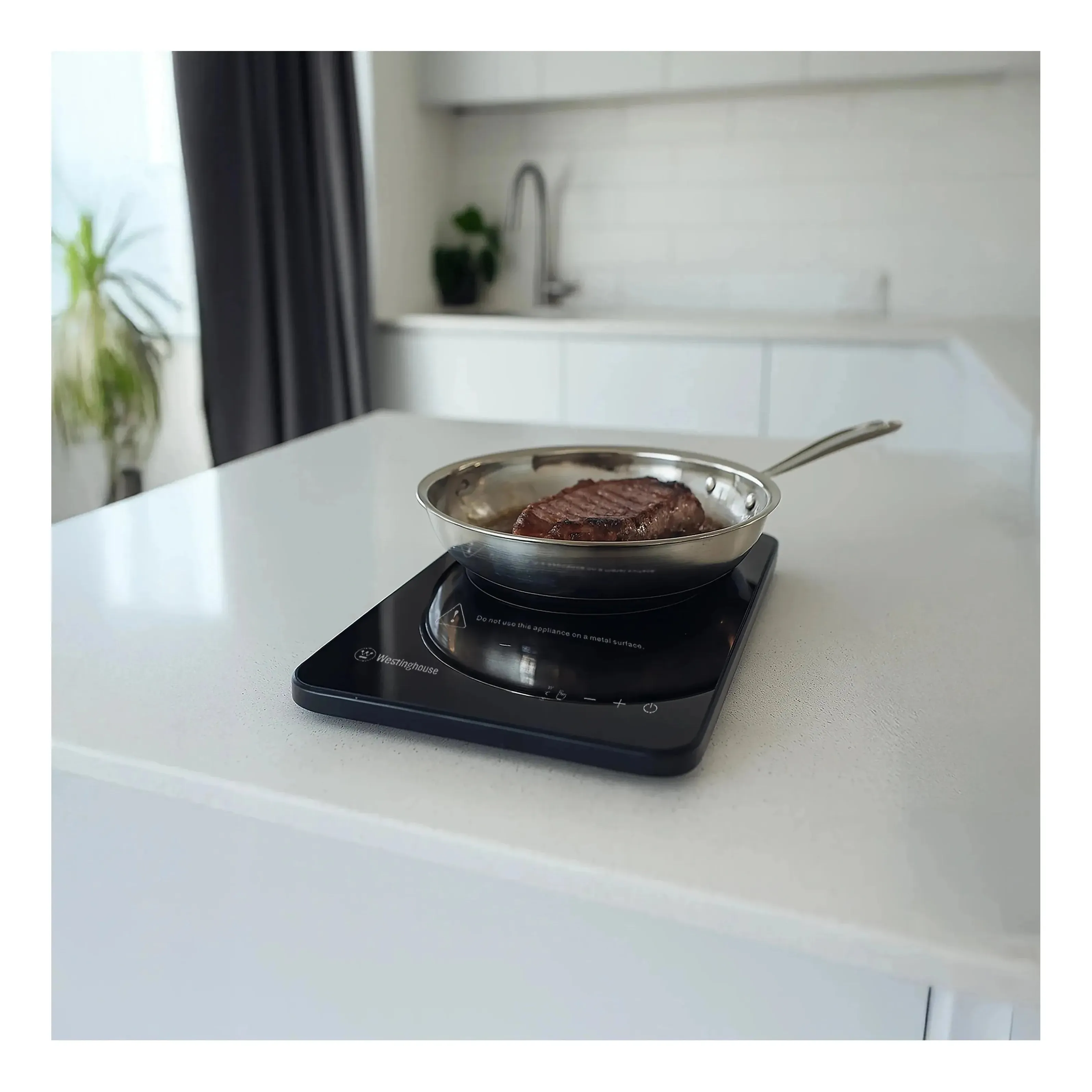Westinghouse 2000W Single Induction Cooktop Hot Plate Super Slim 280 x 350 x 23mm - Image 9
