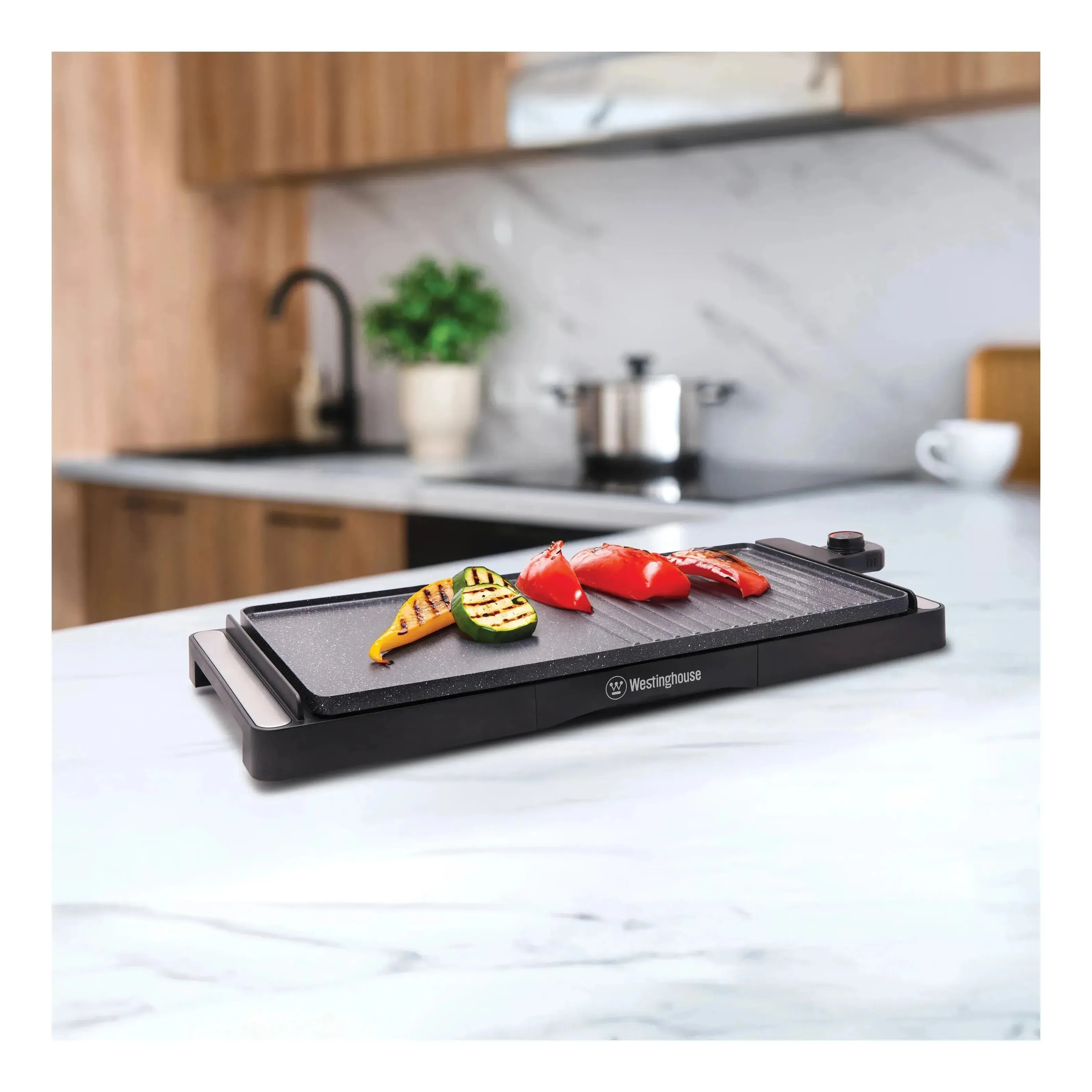 Westinghouse 2200W Non Stick Electric Grill 652 x 261 x 68mm - Image 8