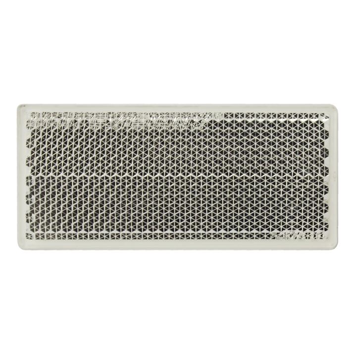 Whitevision Clear Reflector 70 x 30 x 7.5mm Inc Adhesive Backing